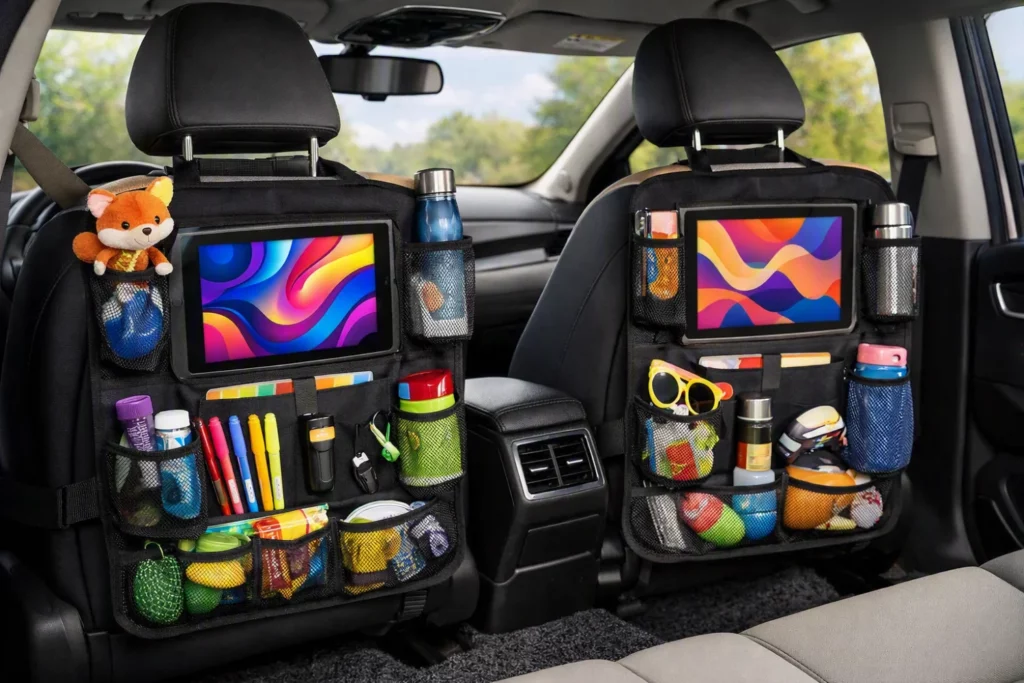 Organizadores para asiento de coche