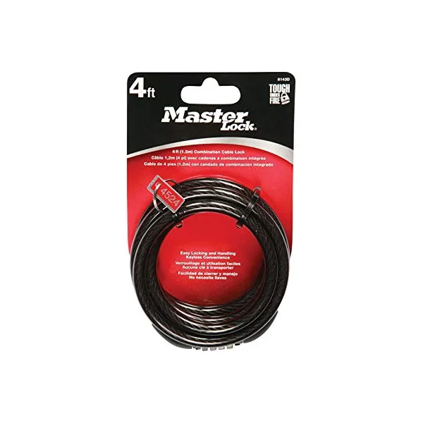 Candado antirrobo patinete eléctrico MASTER LOCK 8143D