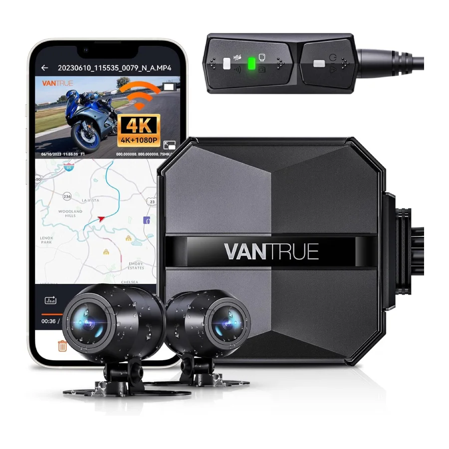 Dashcam moto VANTRUE F1
