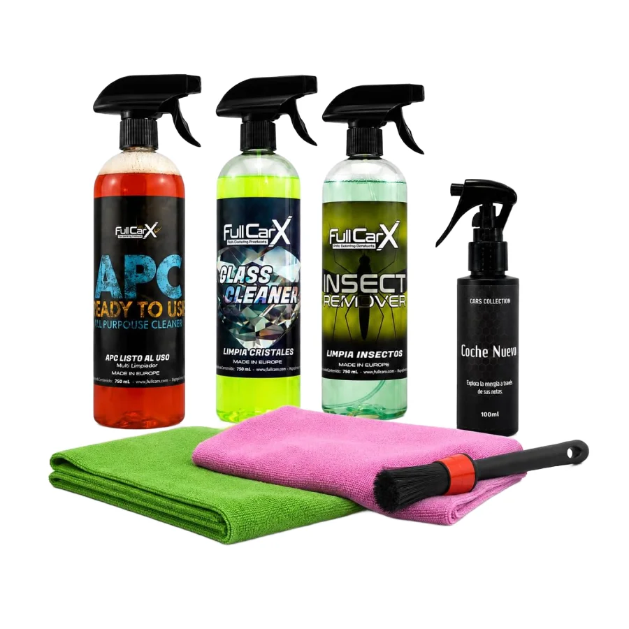 Kit limpieza coche AUTOFULLCAR 750ML