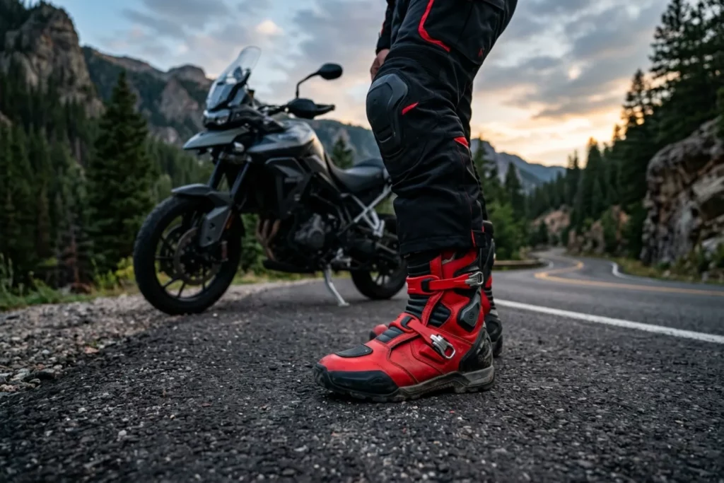 Botas de moto para rutas en carretera