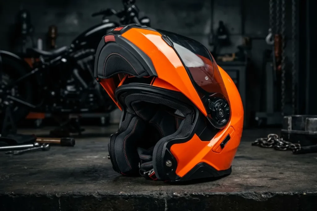 Cascos modulares para moto