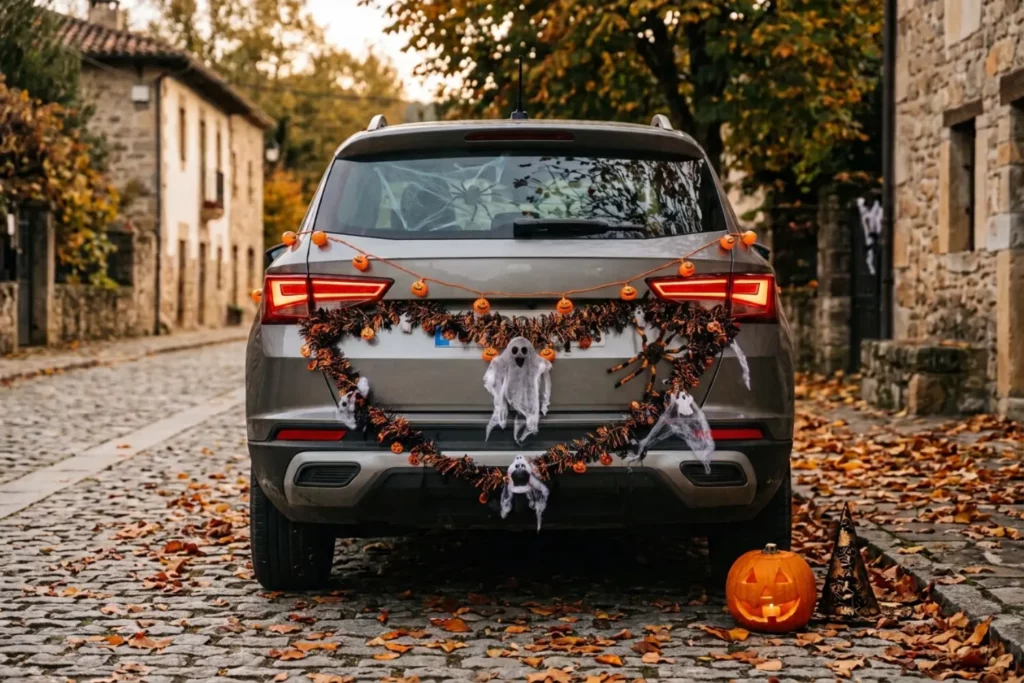 Decorar el coche en Halloween puede suponer una multa de la DGT