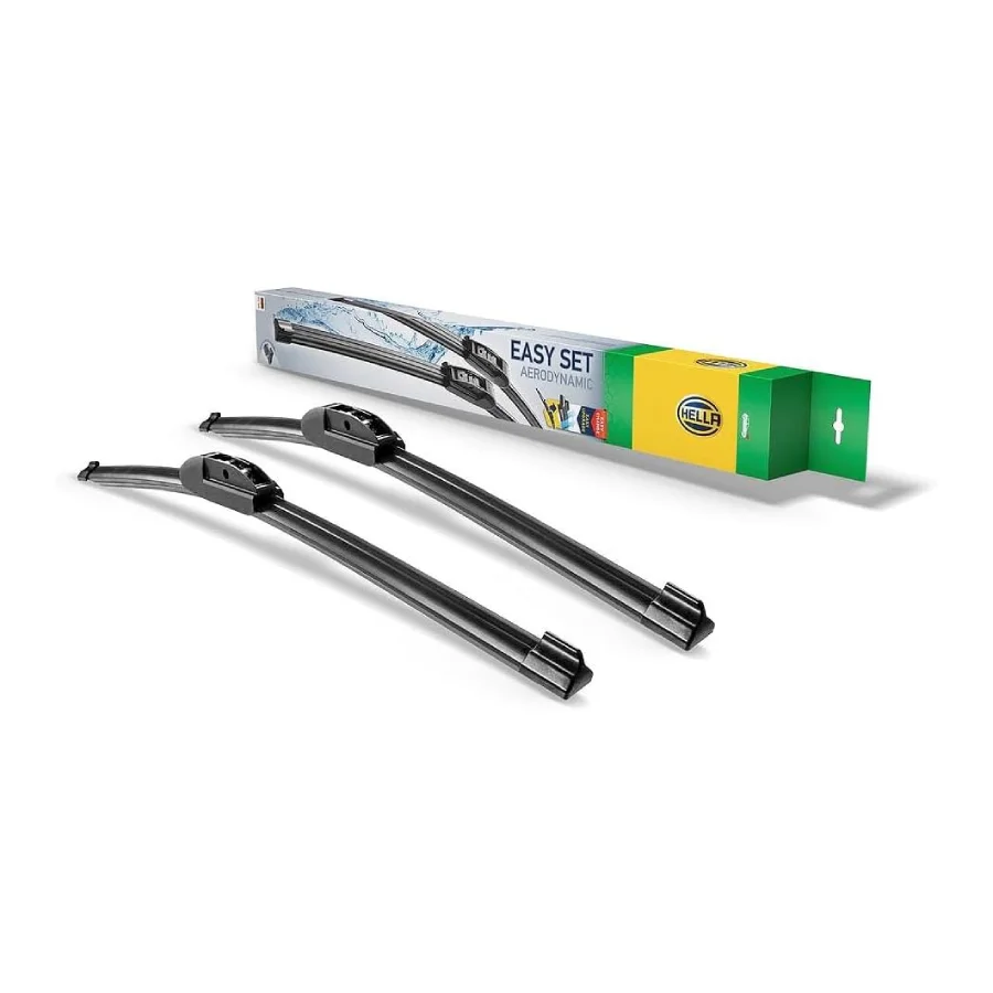 Escobillas limpiaparabrisas planas HELLA 9XW 358-164-191 EASY SET AERODYNAMIC
