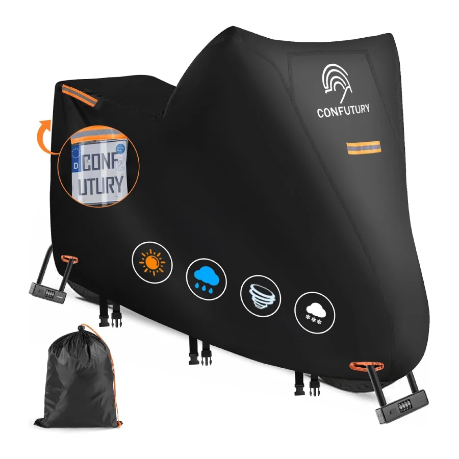 Funda moto impermeable CONFUTURY 600MCW-2XL