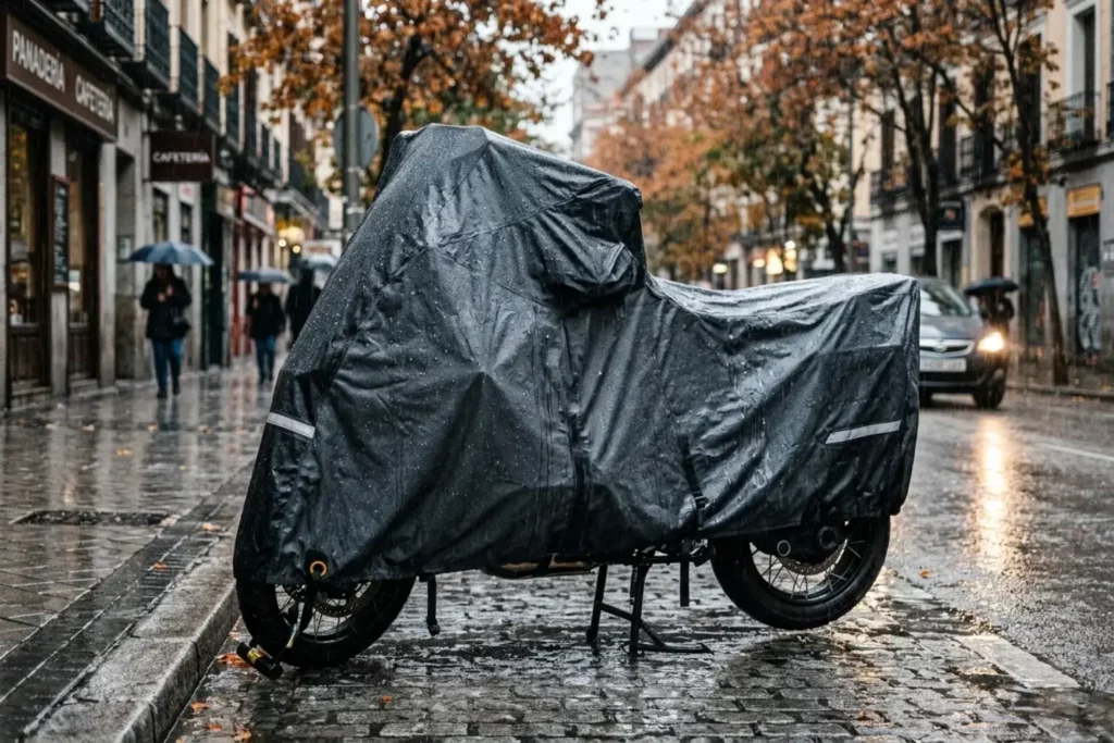 Fundas para moto impermeables: protege tu moto de la lluvia intensa