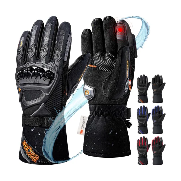 Guantes moto invierno IRON JIA’S WP02 AXE01