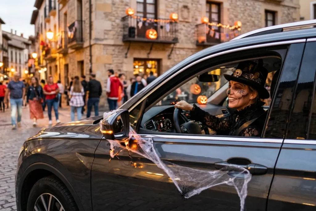 Conducir disfrazado en Halloween puede acarrear sanciones